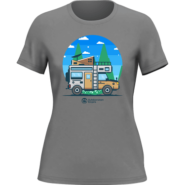 Funny Camping T-Shirt for Women